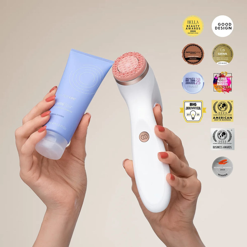 مجموعة ageLOC LumiSpa iO Rose Gold