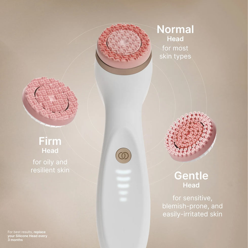 رأس السيليكون البديل ageLOC LumiSpa iO Rose Gold –